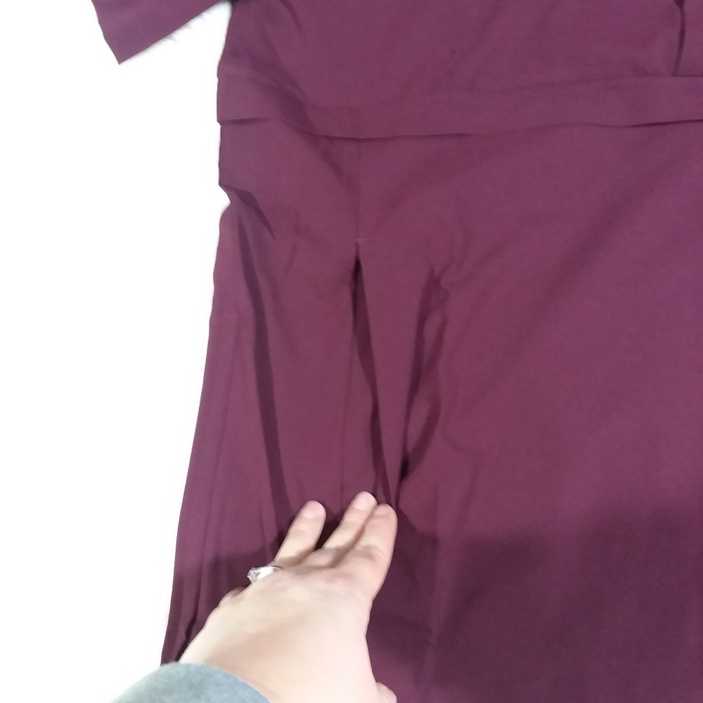 Adidas Game Mode 1/4 zip pullover small maroon - Picture 4 of 12